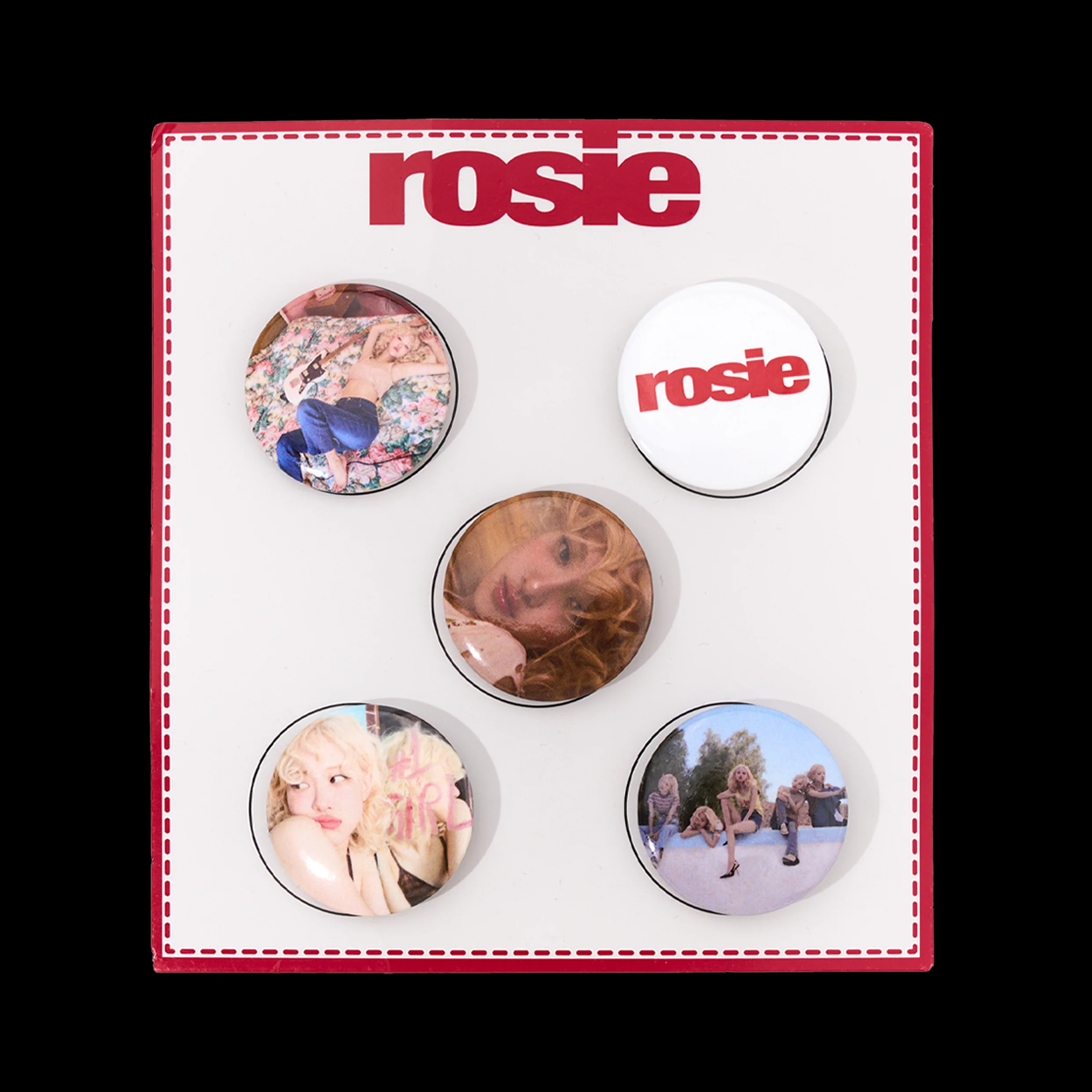 ROSE - [ROSIE] PIN BUTTON SET - Image 2