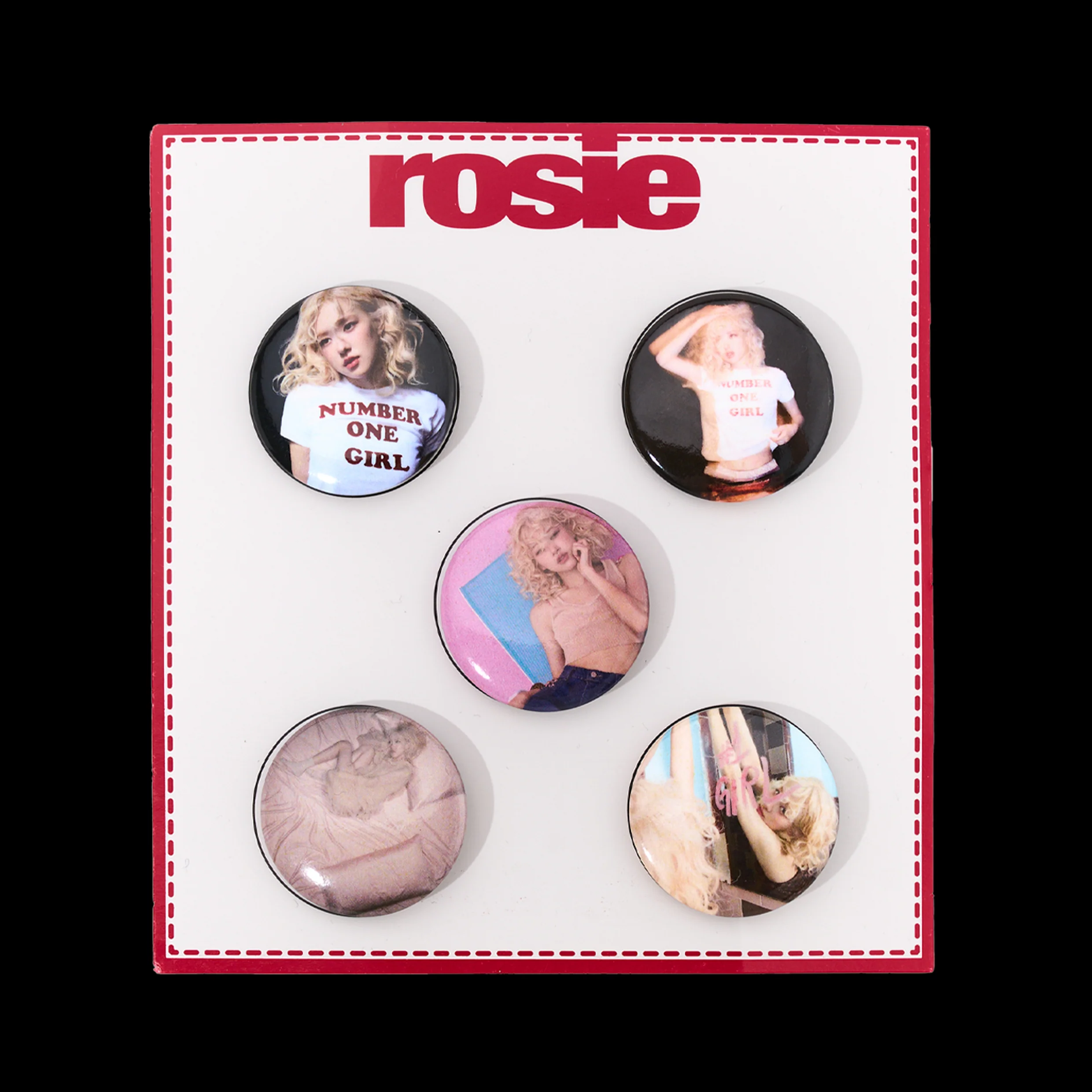 ROSE - [ROSIE] PIN BUTTON SET - Image 3