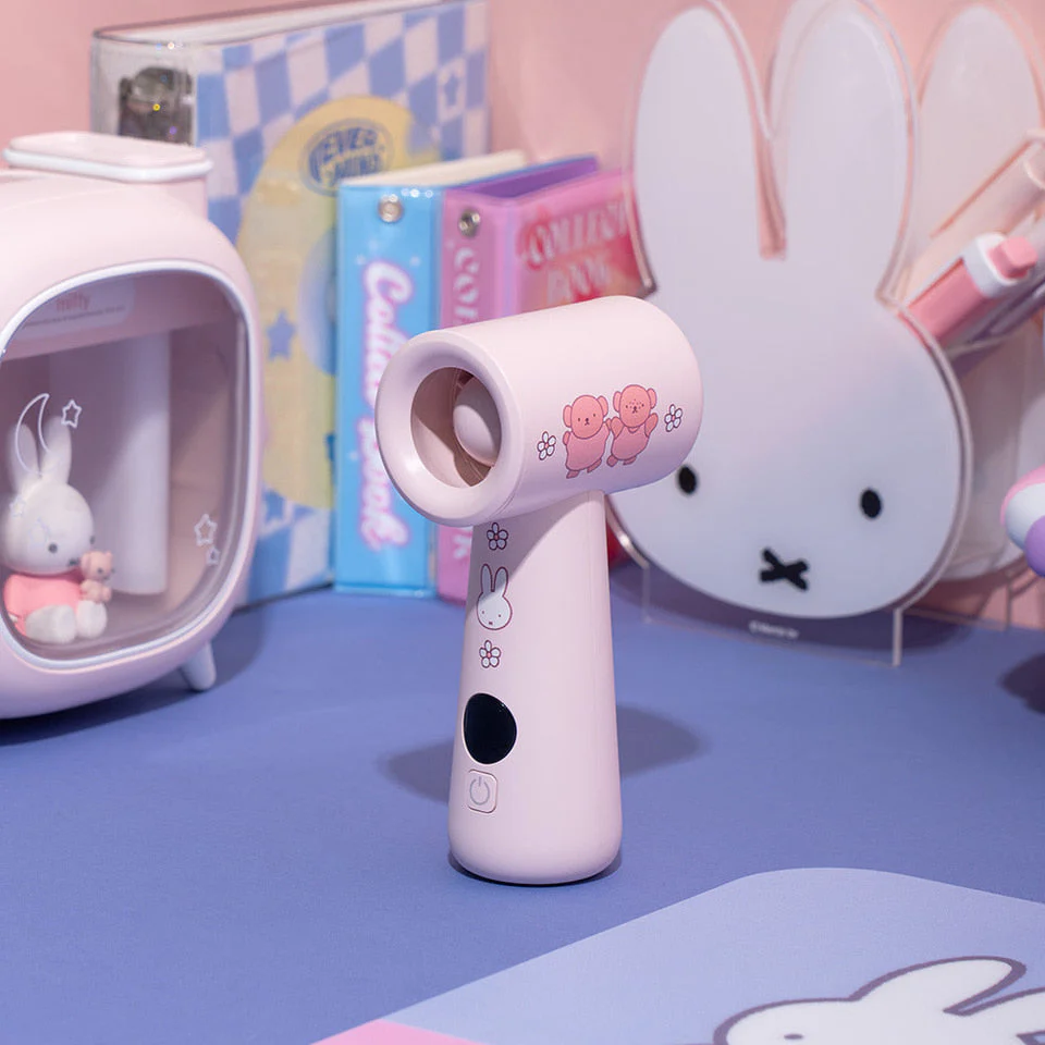 ROYCHE miffy Mini High-Speed Handheld Fan - Image 2