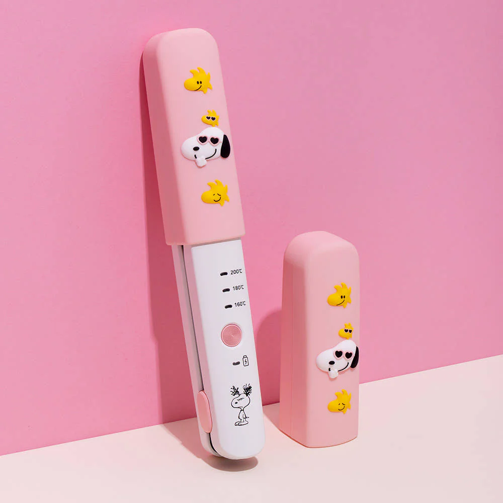 ROYCHE Peanuts Snoopy Wireless Mini Flat Iron