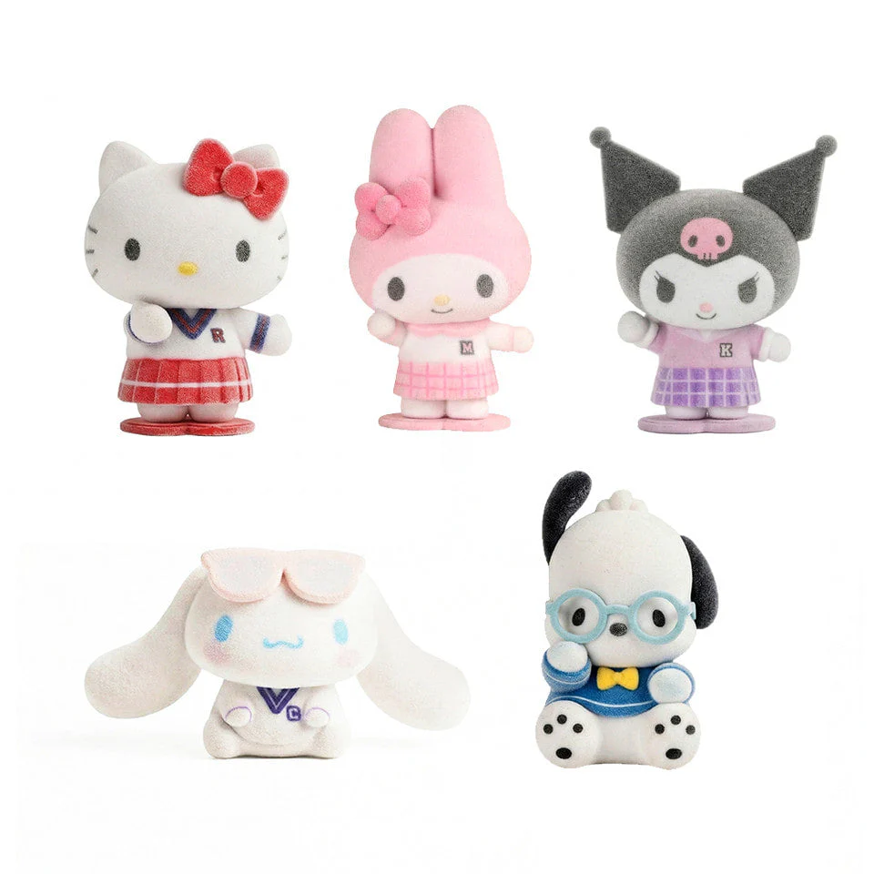 ROYCHE Sanrio School Uniform Flocking Figure - Image 4