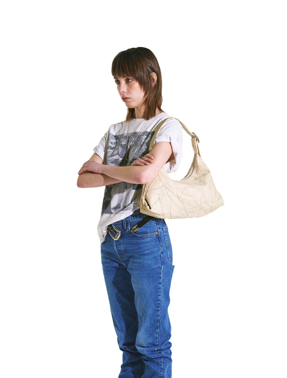 SAND MUSEUM CACTUS HOBO BAG MINI - Image 5