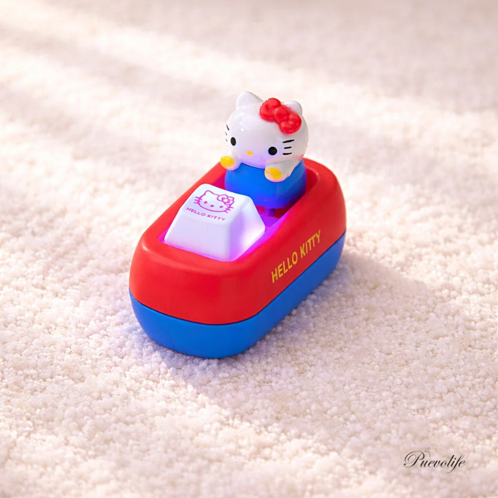 SANRIO CHARACTERS Hello Kitty LED Key Cap Key Ring