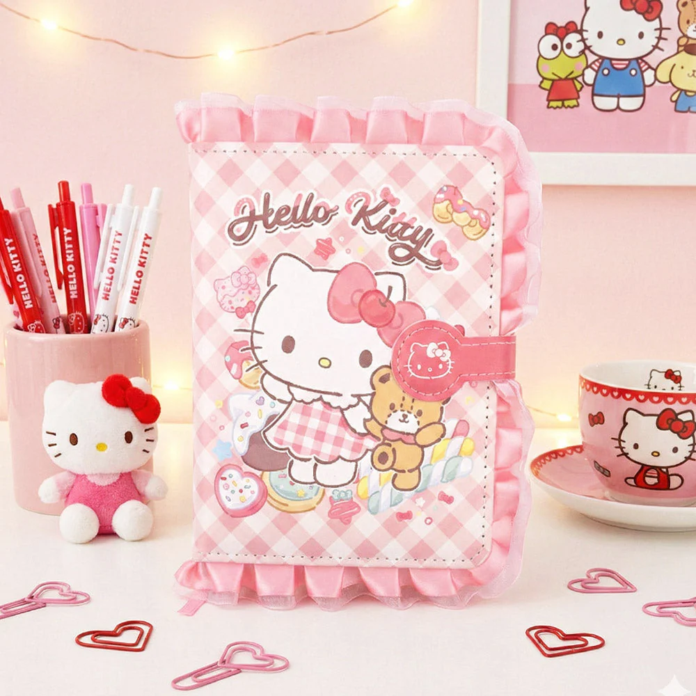 SANRIO CHARACTERS Lace Diary (2 type)