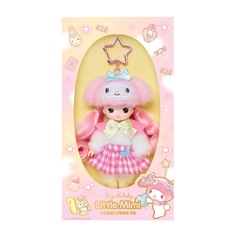 [SANRIO CHARACTERS X Little Mimi] Key Ring - Image 3