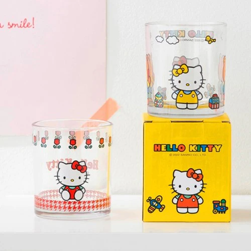 [Sanrio] Hello Kitty Retro Cup Set - Image 4