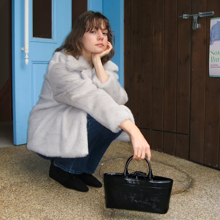 SOMEWHERE BUTTER. Half Dear Tote Bag