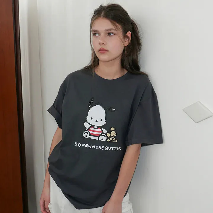 SOMEWHEREBUTTER Pochacco Over-Fit Top - Image 6