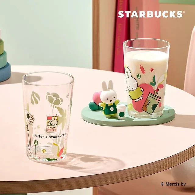 Starbucks Korea - Forever Miffy Glass Set 2P (207ml)
