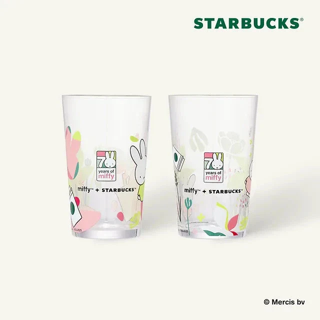 Starbucks Korea - Forever Miffy Glass Set 2P (207ml) - Image 2