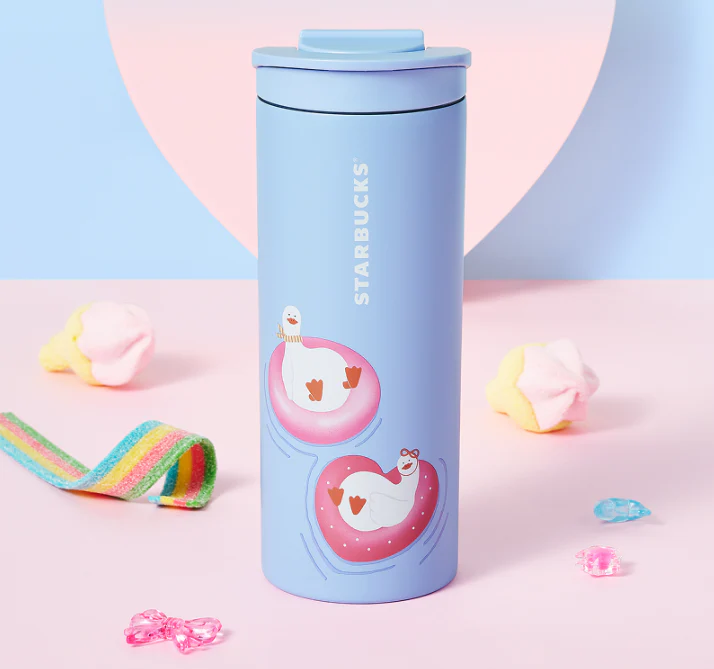 Starbucks Korea - SS Jelly Duck Blue Tumbler 355ml