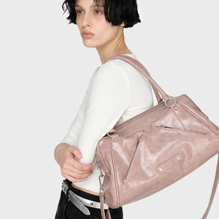 SUNBURNPROJECT Faux Leather M.O.S Bag - Image 4