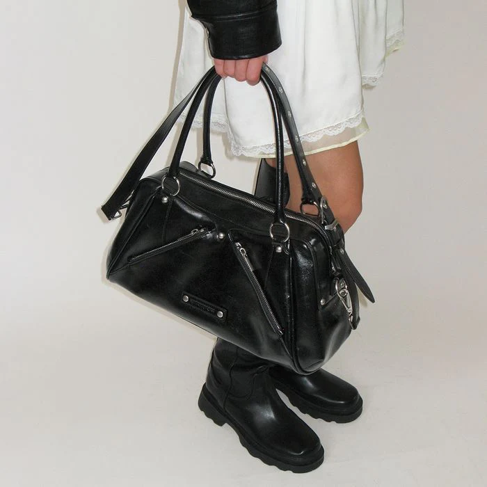 SUNBURNPROJECT Faux Leather M.O.S Bag - Image 5