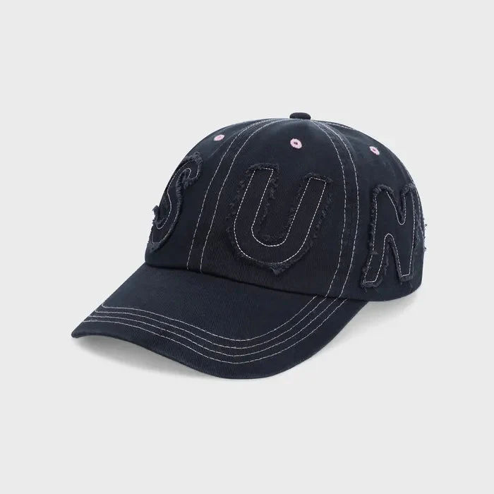 SUNLOVE Cut Off Capital Cap (NewJeans WEAR) - Image 4