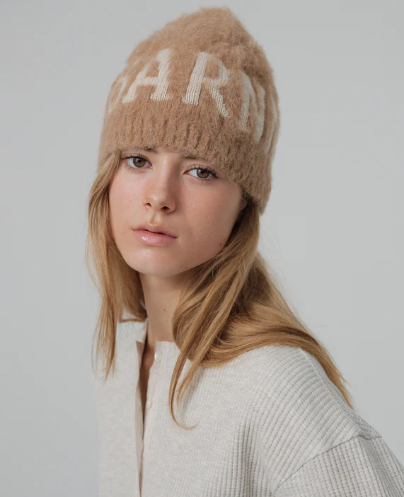 the Barnnet Barnnet Alpaca Beanie