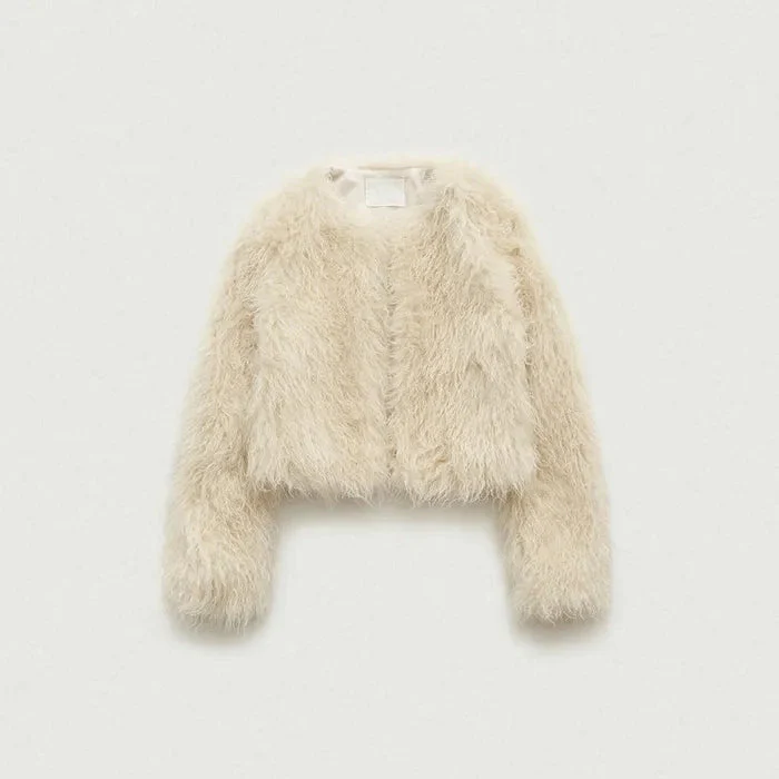 the Barnnet Rotte Hairy Fur Jacket - Image 3