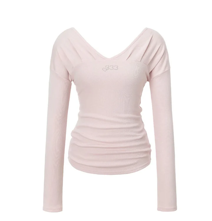 [Tracy's Pick]  threetimes Rose jewel top