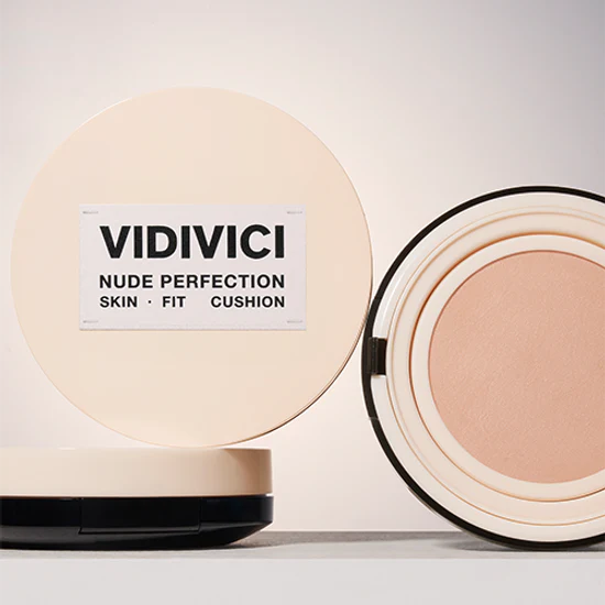 VIDIVICI NUDE PERFECTION SKIN FIT CUSHION (+Refill +puff) - Image 3