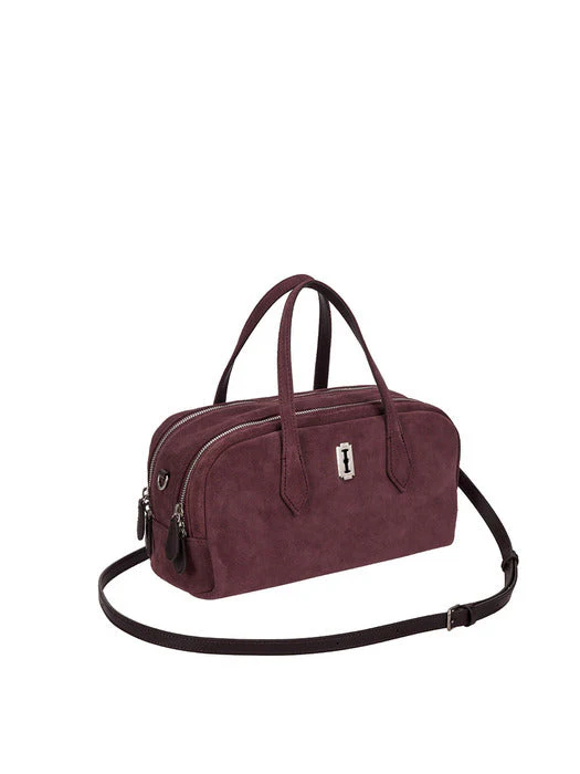 vunque Halfmoon Two Block Suede Tote Bag S - Image 2