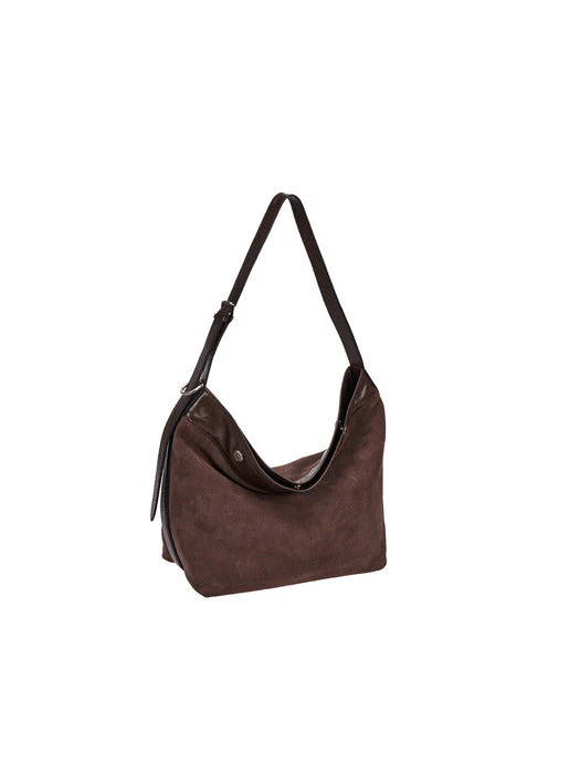 vunque Perfec Button Up Soft Suede Hobo S - Image 2