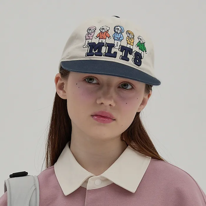 WAIKEI 5 Maltese Two-tone Ball Cap (SEVENTEEN’s Mingyu Wear) - Image 2