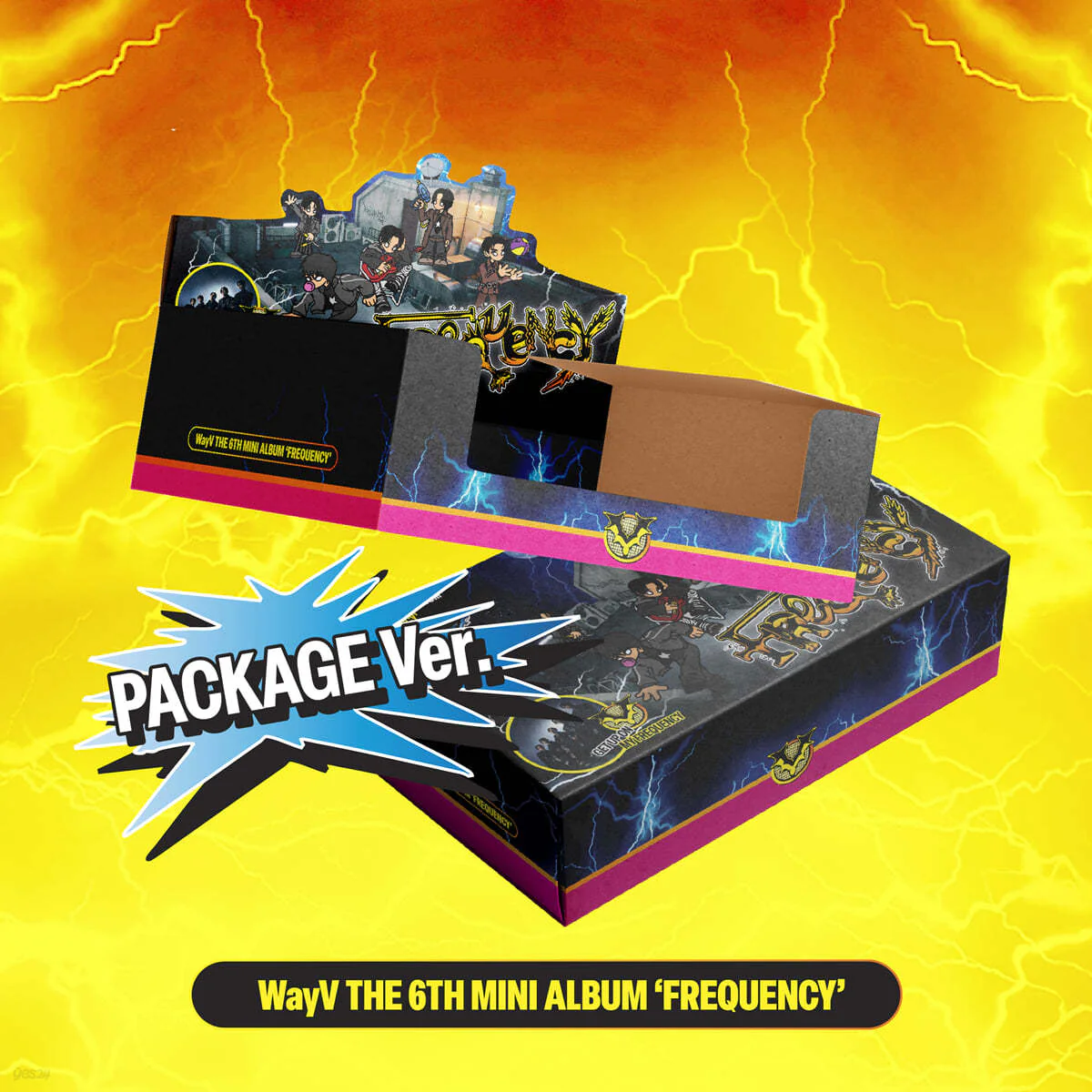 WayV - 6th Mini Album FREQUENCY (Package Ver.)