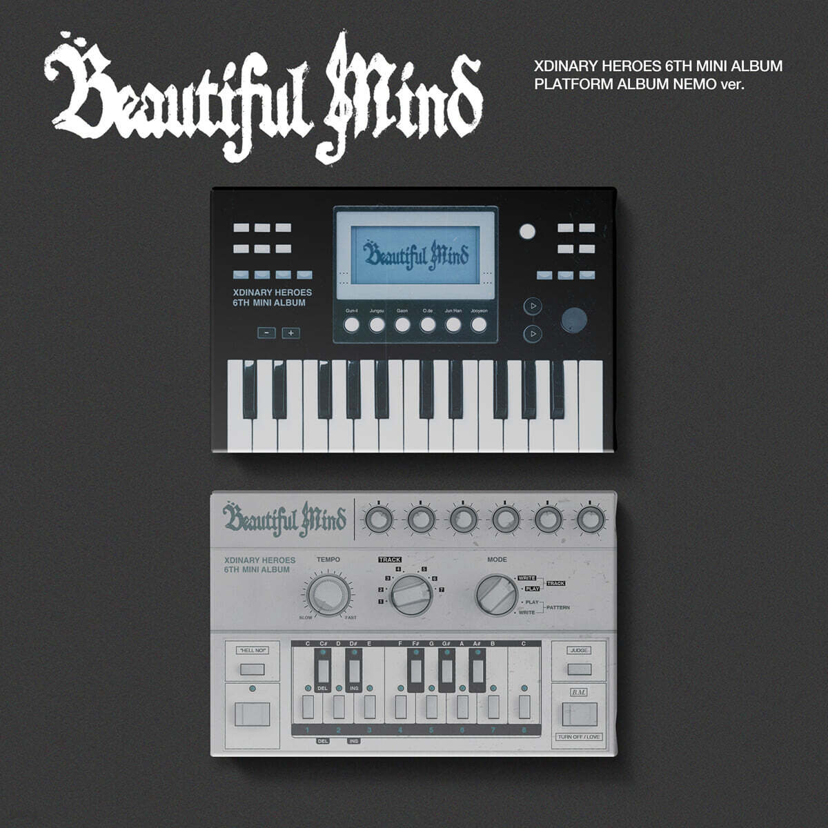 Xdinary Heroes - 6th Mini Album Beautiful Mind (Platform_Nemo ver.) (Random Ver.)