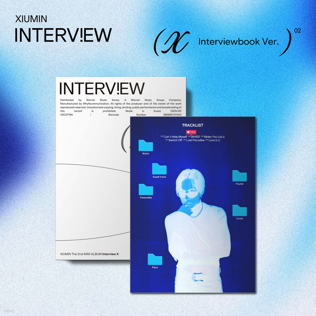 XIUMIN - 2nd Mini Album Interview X (Interviewbook Ver.)