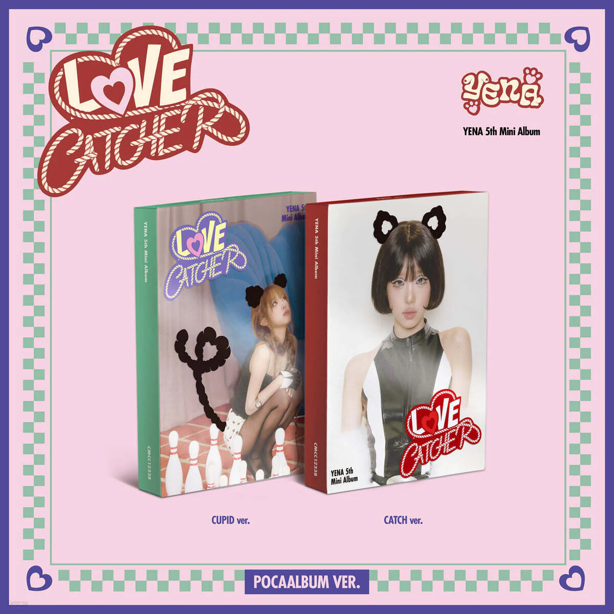 YENA - 5th Mini Album LOVE CATCHER (POCAALBUM Ver.) (Random Ver.)
