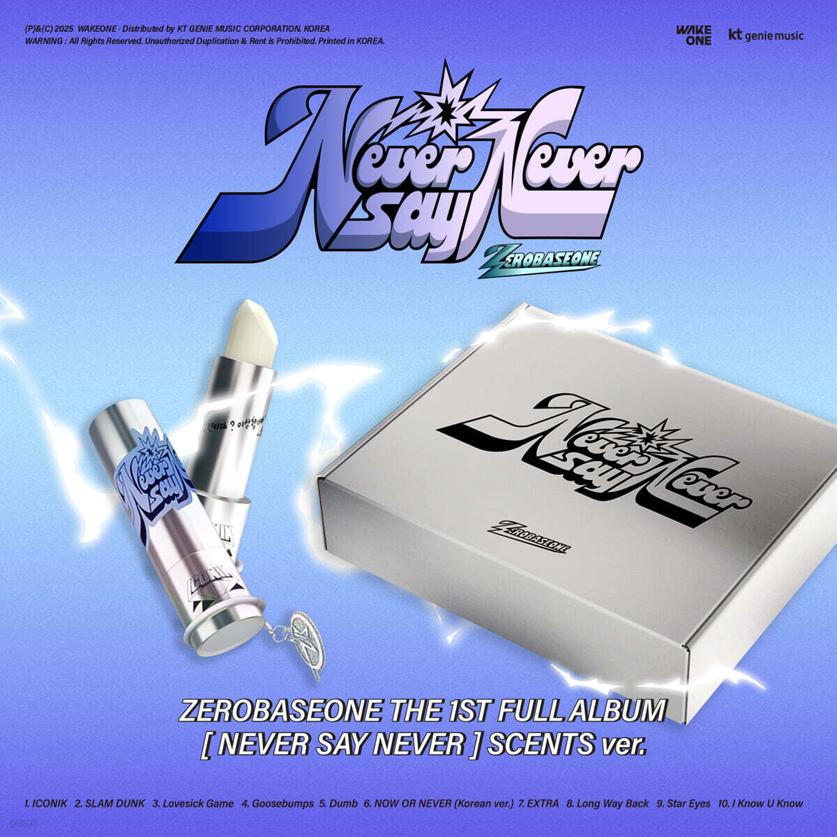 ZEROBASEONE - The 1st Full Album NEVER SAY NEVER (SCENTS Ver.) (LIMITED)